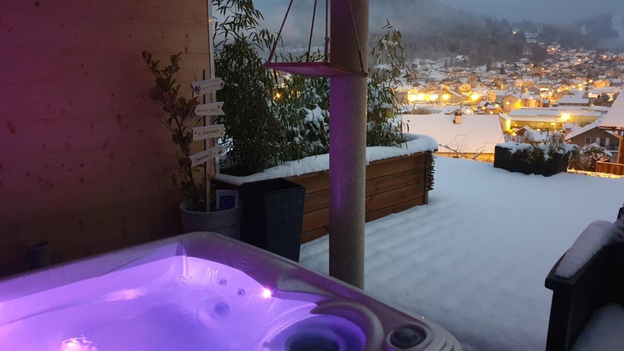Au Nid Cosy D'Isa A Gerardmer Vosges - Spas Privatifs ภายนอก รูปภาพ
