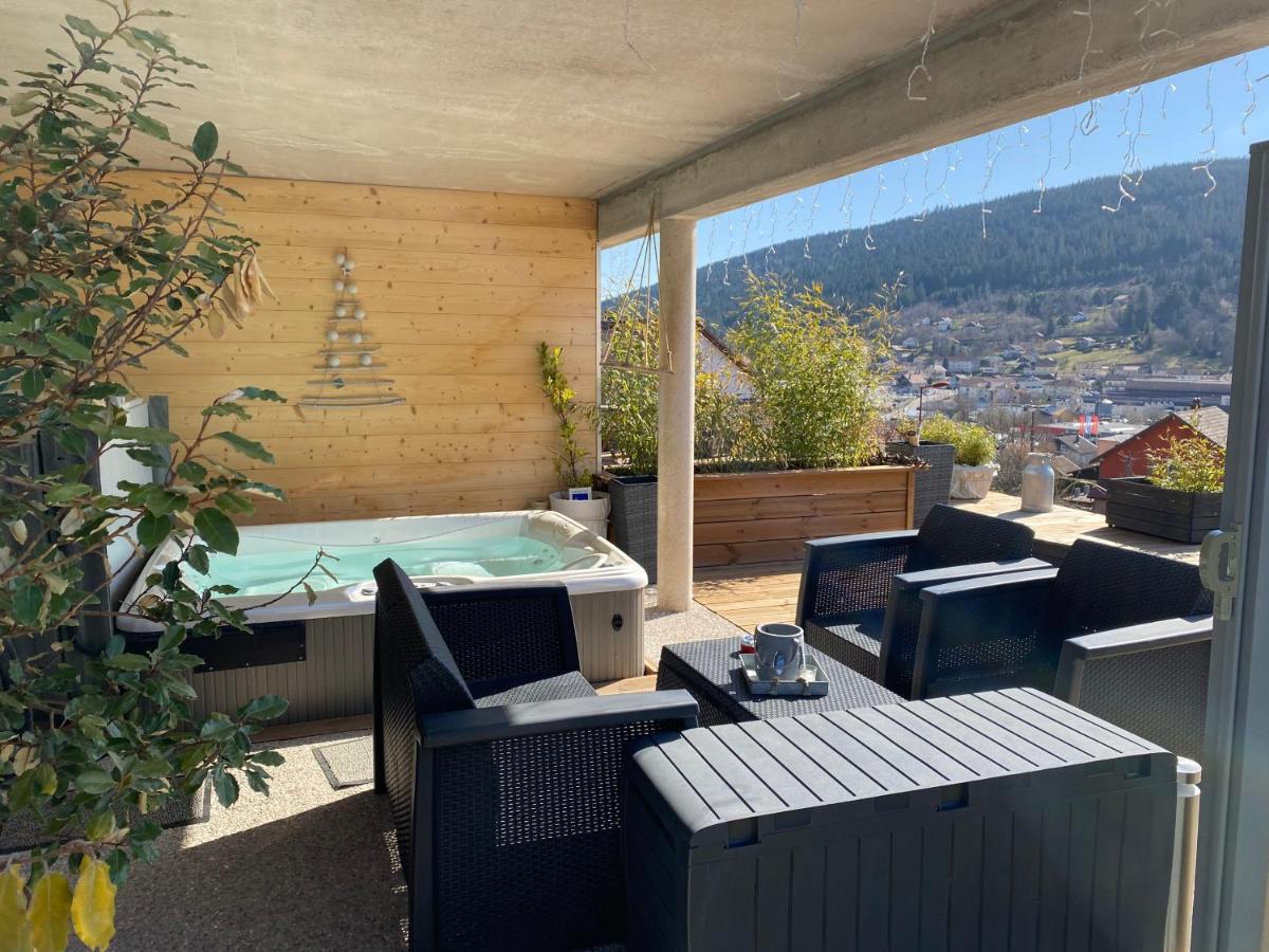 Au Nid Cosy D'Isa A Gerardmer Vosges - Spas Privatifs ภายนอก รูปภาพ